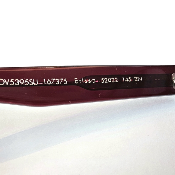 Oliver Peoples Erissa Deep Burgundy Sunglasses - Picture 5 of 9